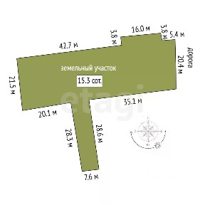Продается 1-этажный дом, 29,3 м²