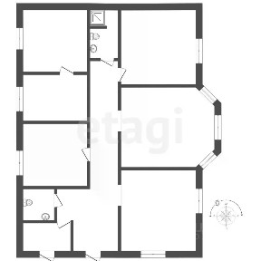 Продается 1-этажный дом, 174 м²