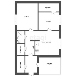 Продается 1-этажный дом, 90 м²