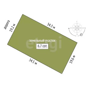 Продается 1-этажный дом, 30 м²