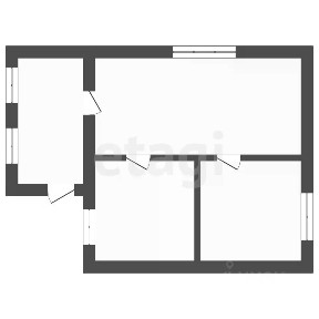 Продается 1-этажный дом, 60 м²