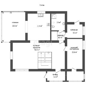 Продается 3-этажный дом, 253,9 м²