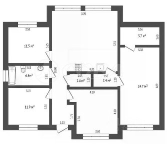 Продается 1-этажный дом, 126 м²
