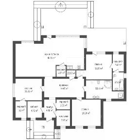Продается 1-этажный дом, 133,6 м²