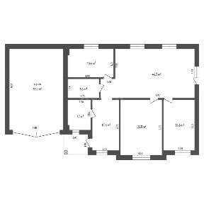 Продается 1-этажный дом, 140 м²