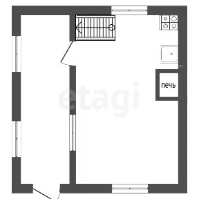 Продается 1-этажный дом, 25 м²