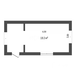 Продается 1-этажный дом, 18 м²