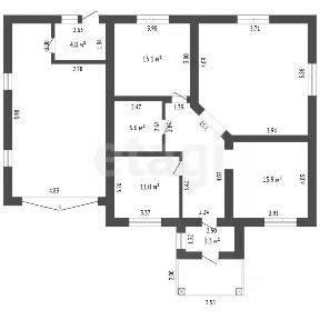 Продается 1-этажный дом, 163 м²