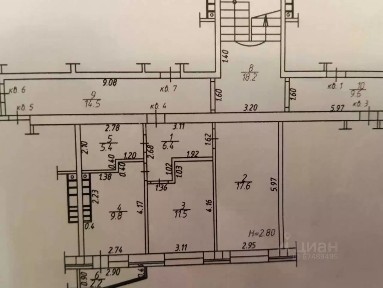 Продается 2-комн. квартира, 55 м²
