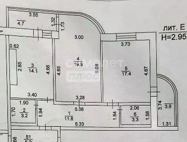 Продается 2-комн. квартира, 78,2 м²