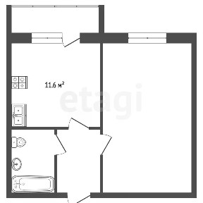 Продается 1-комн. квартира, 36,1 м²