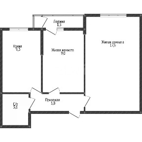 Продается 2-комн. квартира, 45,6 м²