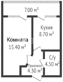 Продается 1-комн. квартира, 32,9 м²