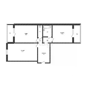 Продается 2-комн. квартира, 65,8 м²
