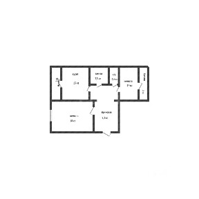 Продается 2-комн. квартира, 60,8 м²