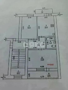 Продается 2-комн. квартира, 47 м²