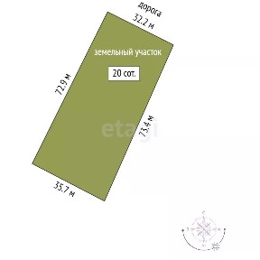 Продается 1-этажный дом, 27 м²
