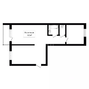 Продается 2-комн. квартира, 50 м²