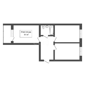 Продается 2-комн. квартира, 60,1 м²