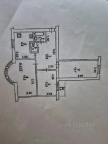 Продается 3-комн. квартира, 74 м²