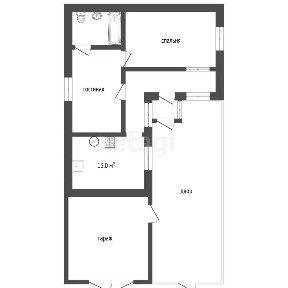 Продается 2-комн. квартира, 65 м²