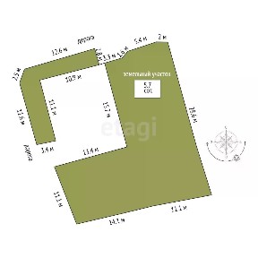 Продается 1-этажный дом, 100 м²
