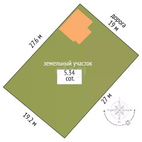 Продается 2-этажный дом, 56,9 м²