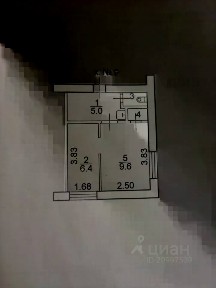 Продается 2-комн. квартира, 22,6 м²