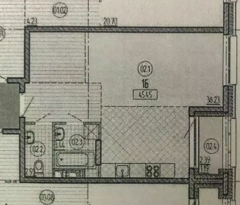 Продается 2-комн. квартира, 45,5 м²