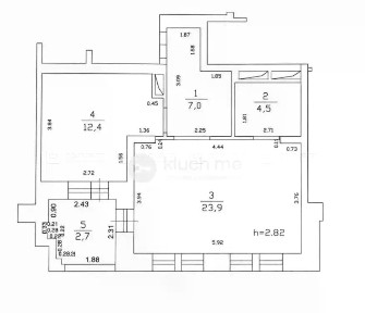 Продается 1-комн. квартира, 49 м²