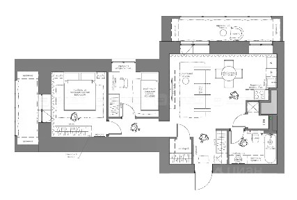 Продается 3-комн. квартира, 63 м²