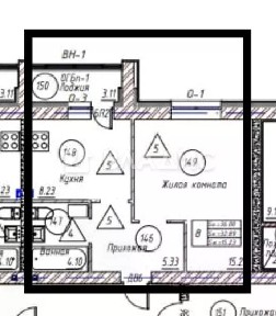 Продается 1-комн. квартира, 36 м²