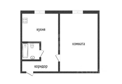 Продается 1-комн. квартира, 32,1 м²