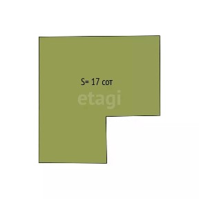Продается участок, 17 сот.