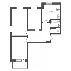 Продается 3-комн. квартира, 80,8 м²