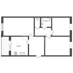 Продается 3-комн. квартира, 66 м²