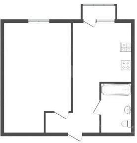 Продается 1-комн. квартира, 29,9 м²
