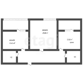 Продается 2-комн. квартира, 68,9 м²