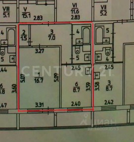 Продается 1-комн. квартира, 38,2 м²