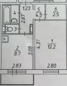 Продается 1-комн. квартира, 31,4 м²