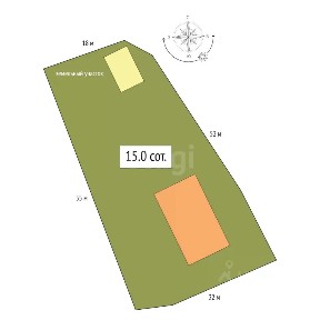 Продается 1-этажный дом, 70 м²