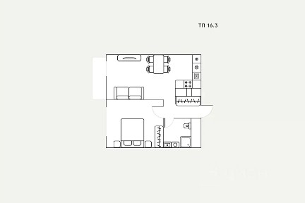 Сдается 2-комн. квартира, 41 м²