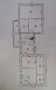 Продается 1-этажный дом, 85,8 м²