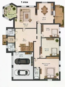 Продается 3-этажный дом, 597,4 м²