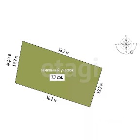 Продается 1-этажный дом, 70,9 м²