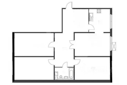 Продается 4-комн. квартира, 88,4 м²