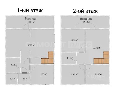 Продается 2-этажный дом, 173,7 м²