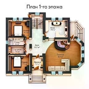 Продается 2-этажный дом, 500 м²