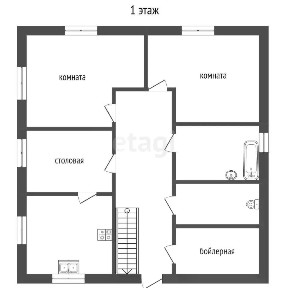 Продается 2-этажный дом, 184,6 м²