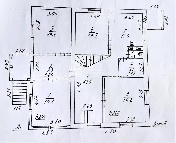 Продается 3-этажный дом, 201,7 м²